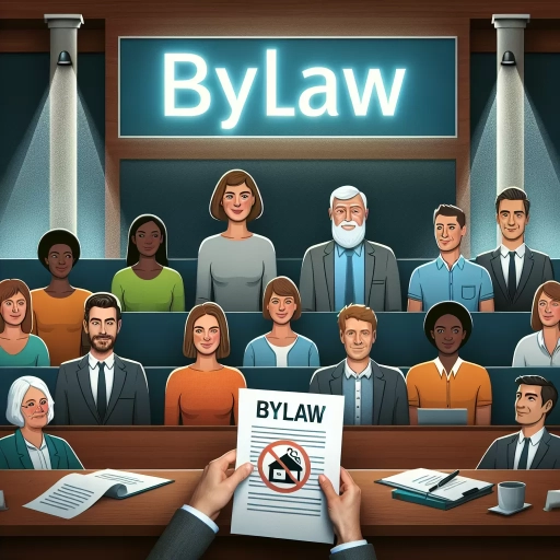 what is a bylaw