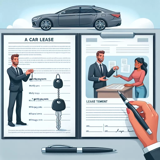 what is a car lease