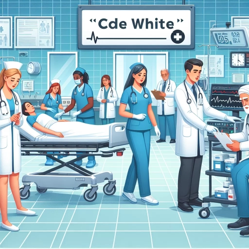 what is a code white in a hospital