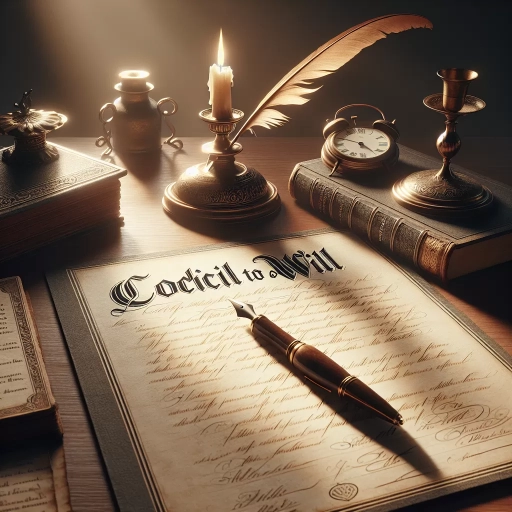 what is a codicil to a will