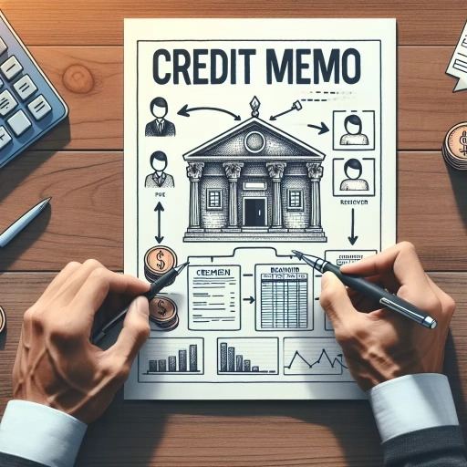 what is a credit memo in banking