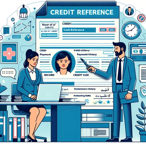 what is a credit reference