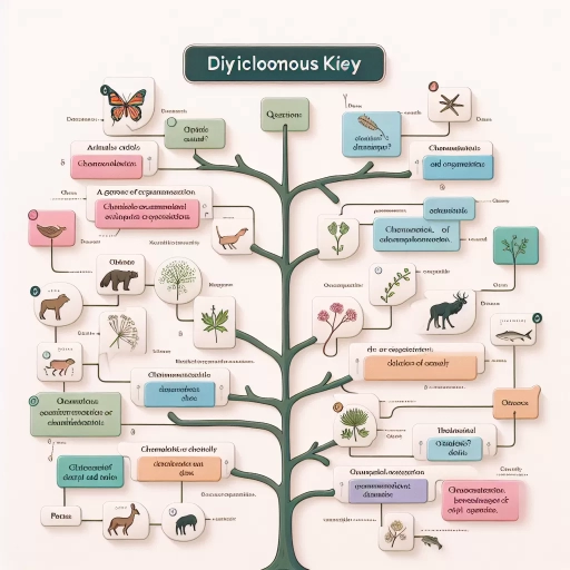 what is a dichotomous key