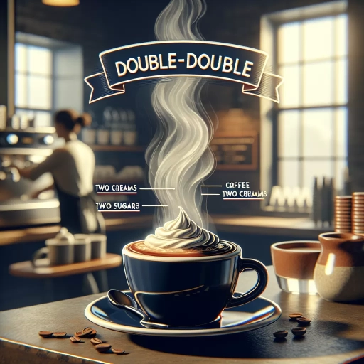 what is a double double coffee