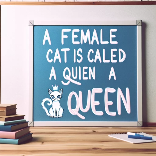 what is a female cat called