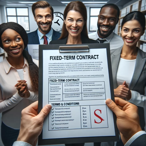 what is a fixed term contract