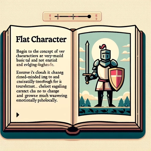 what is a flat character