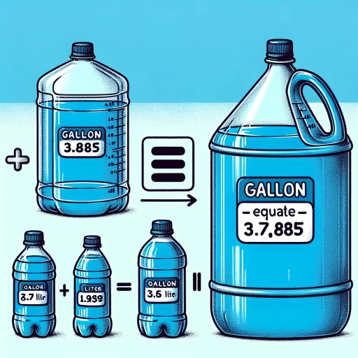 what is a gallon in litres