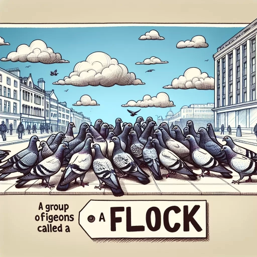 what is a group of pigeons called