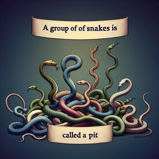 what is a group of snakes called