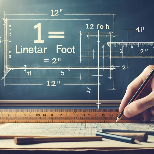 what is a linear foot