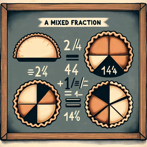 what is a mixed fraction