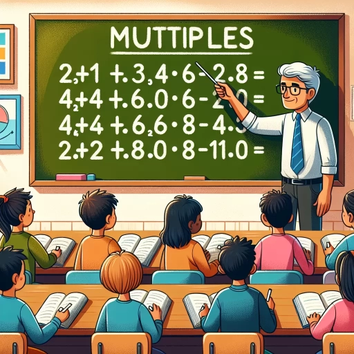 what is a multiple in math