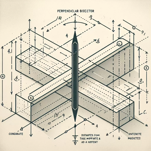 what is a perpendicular bisector