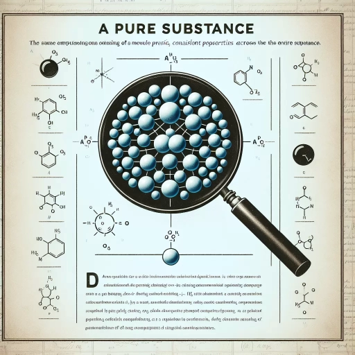 what is a pure substance