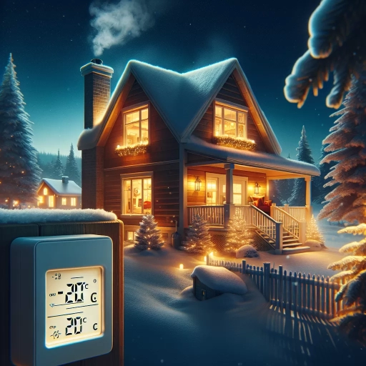 what is a reasonable temperature for a house in winter in canada at night