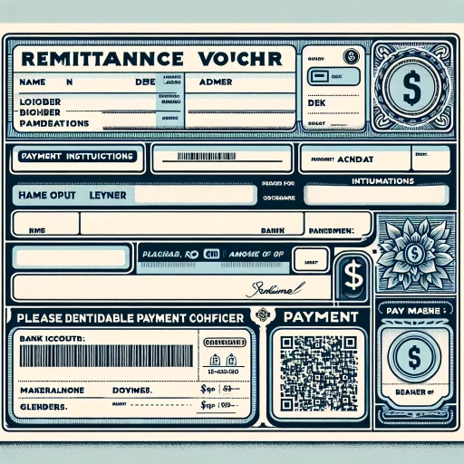 what is a remittance voucher