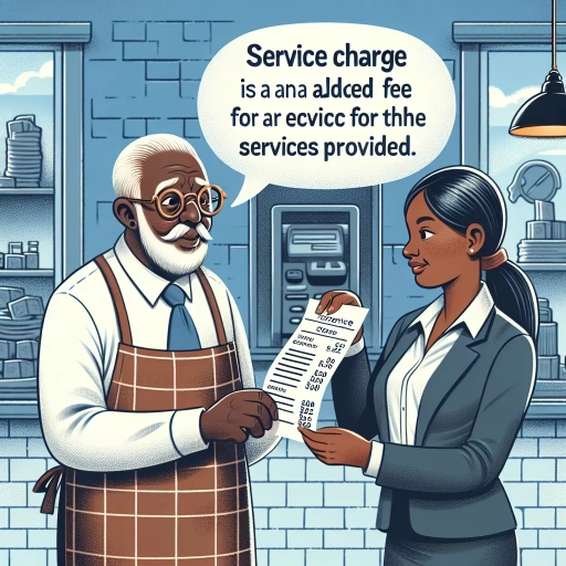 what is a service charge