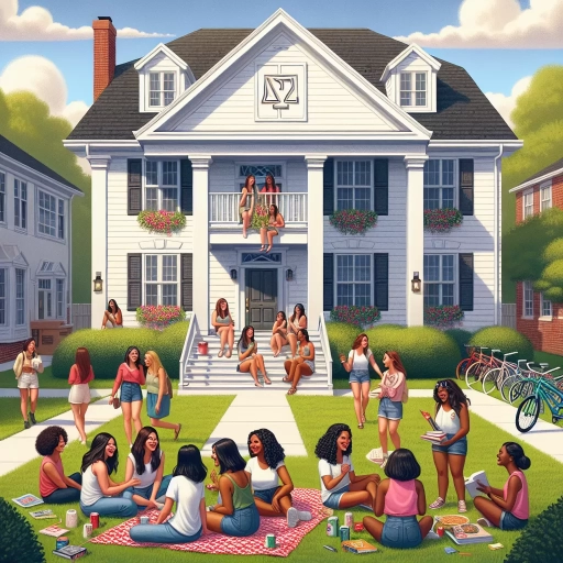 what is a sorority house