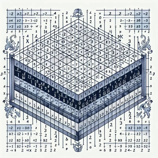 what is a table of values