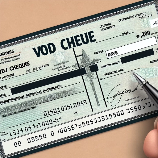 what is a void cheque