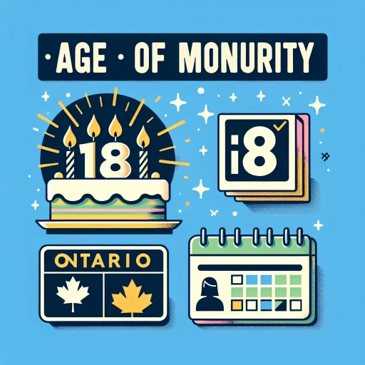 what is age of majority in ontario