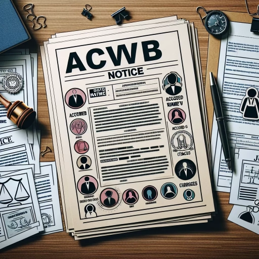 what is an acwb notice