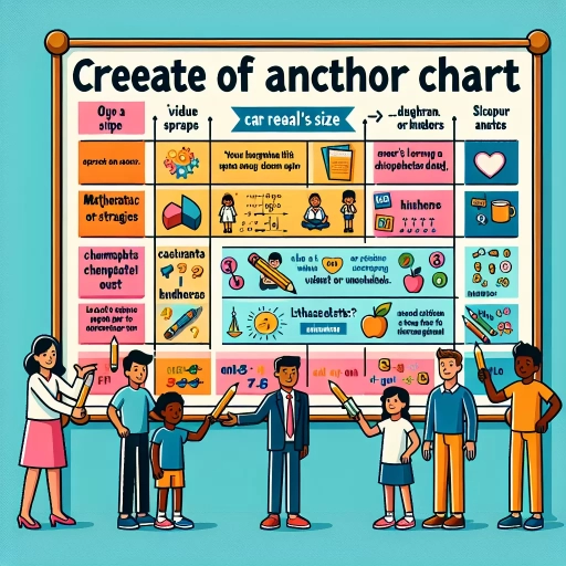 what is an anchor chart