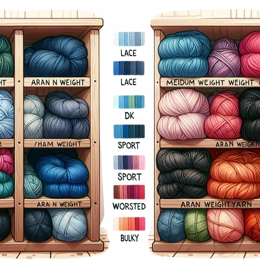 what is aran weight yarn