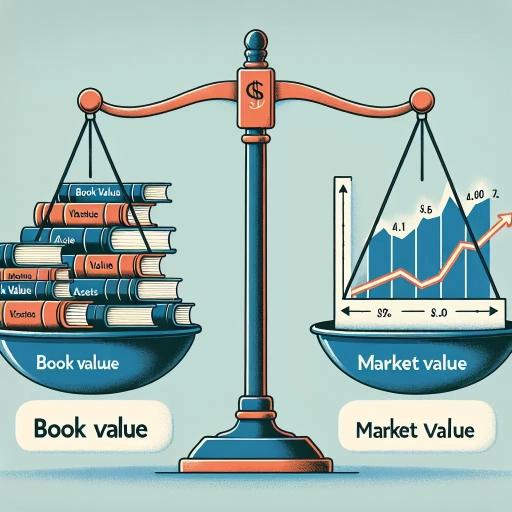 what is book value vs market value