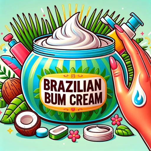 what is brazilian bum bum cream