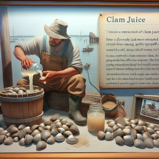 what is clam juice