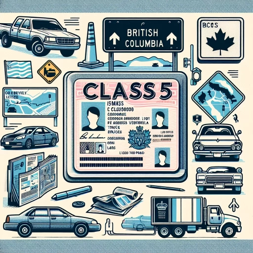 what is class 5 license in bc