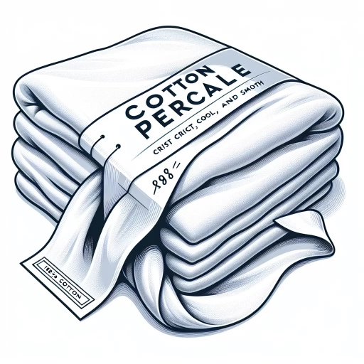 what is cotton percale