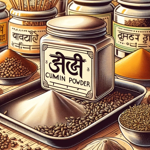 what is cumin powder in hindi