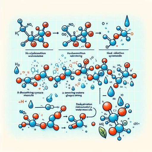 what is dehydration synthesis