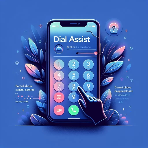 what is dial assist on iphone