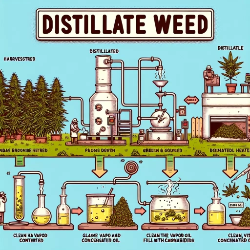 what is distillate weed