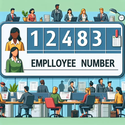 what is employee number