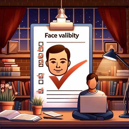 what is face validity