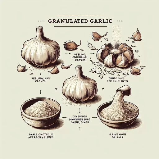 what is granulated garlic