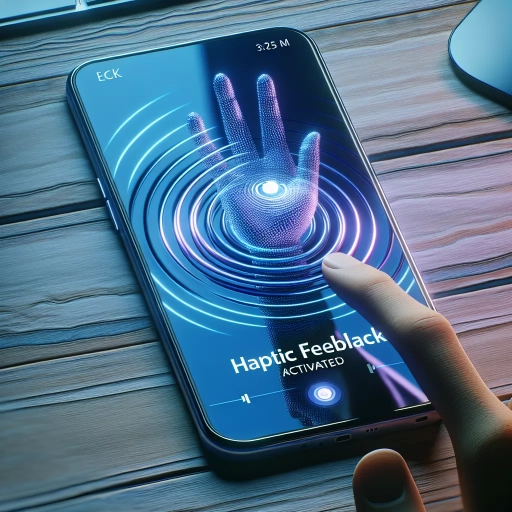 what is haptic on iphone