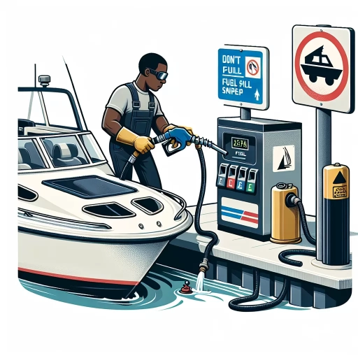 what is important to remember when fueling a boat