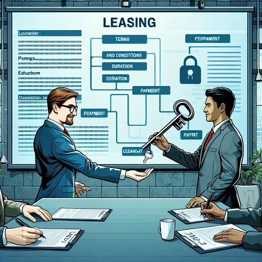 what is leasing in a business?