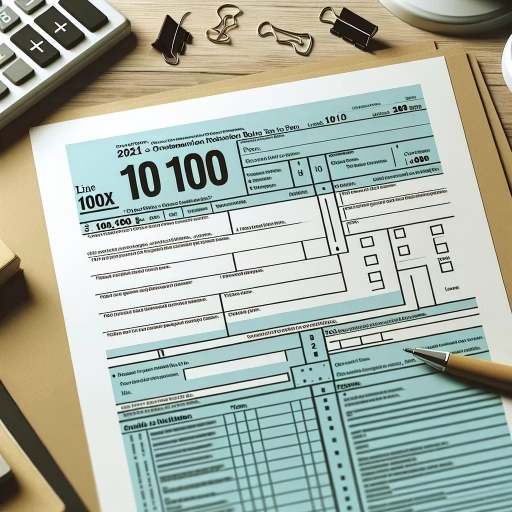 what is line 10100 on tax return 2022