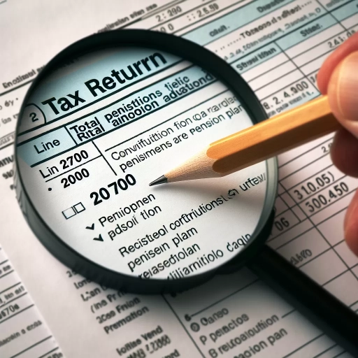 what is line 20700 on tax return