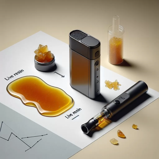 what is live resin vape