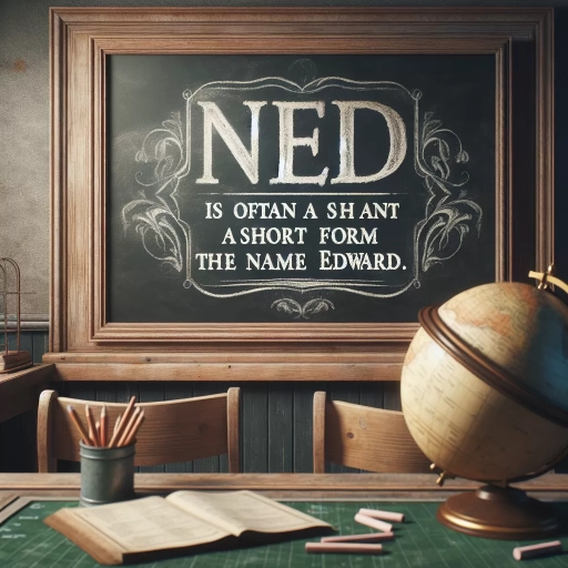 what is ned short for