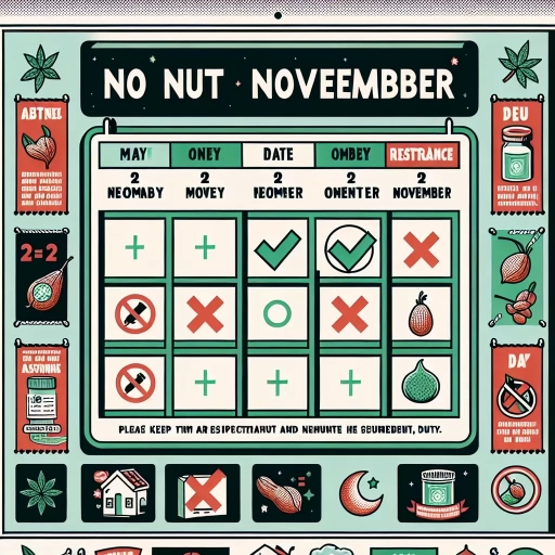 what is no nut november 2022 rules