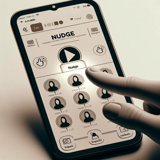 what is nudge on tiktok